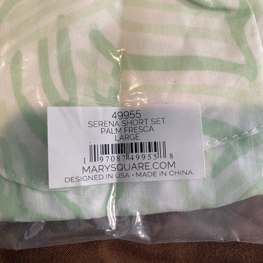 Mary Square Palm Fresca Serena Short Set - Picture 8 of 10